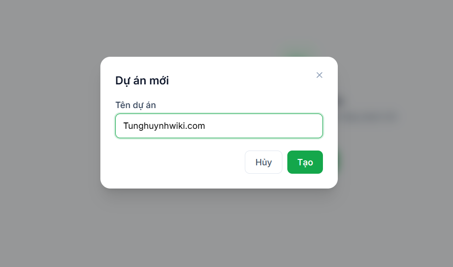 Hướng dẫn sử dụng công cụ Feedback website của Tino 6 Tạo tài khoản và lấy mã nhúng widget vào website