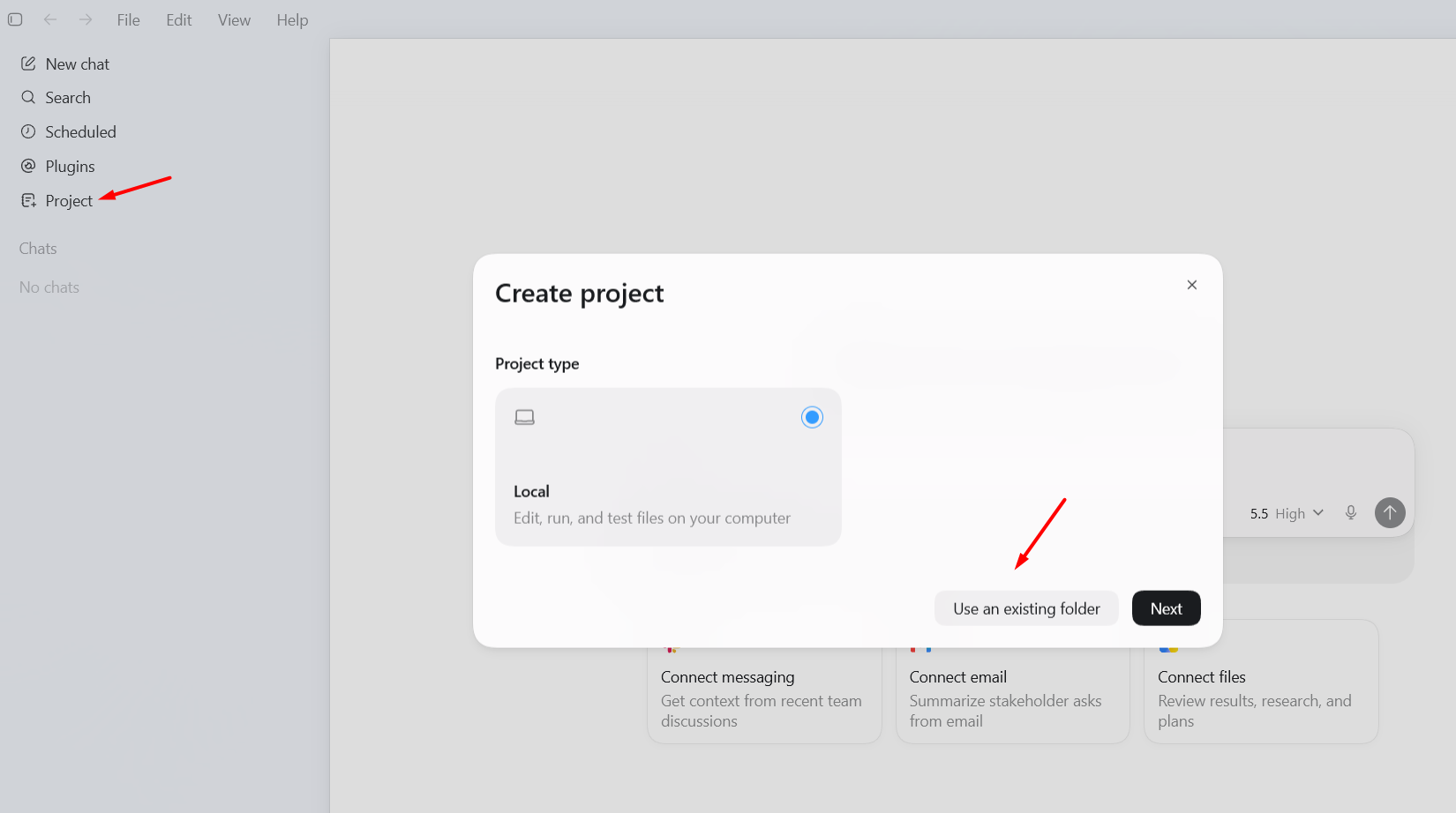 HyperFrames là gì? Hướng dẫn sử dụng HyperFrames để tạo video AI 5 Tạo một thư mục project trống