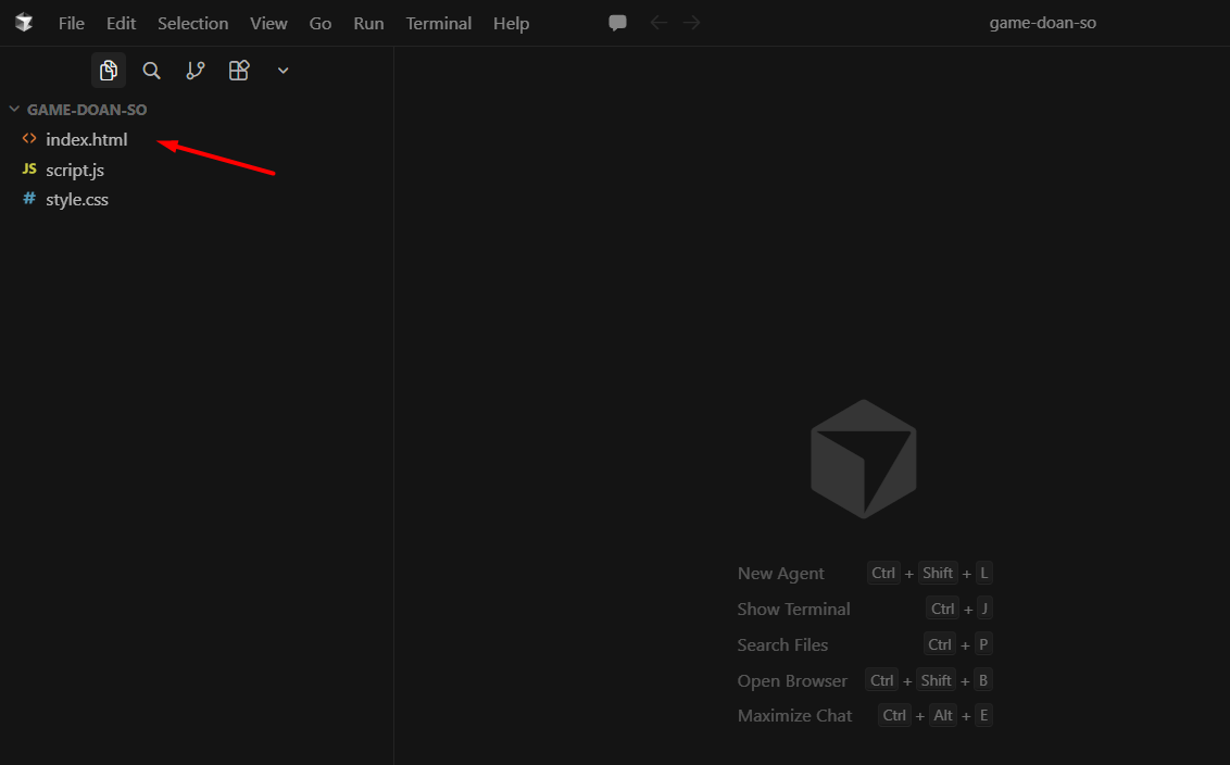 Hướng dẫn đẩy code lên GitHub bằng Cursor AI 5 Bước 1: Mở dự án trong Cursor