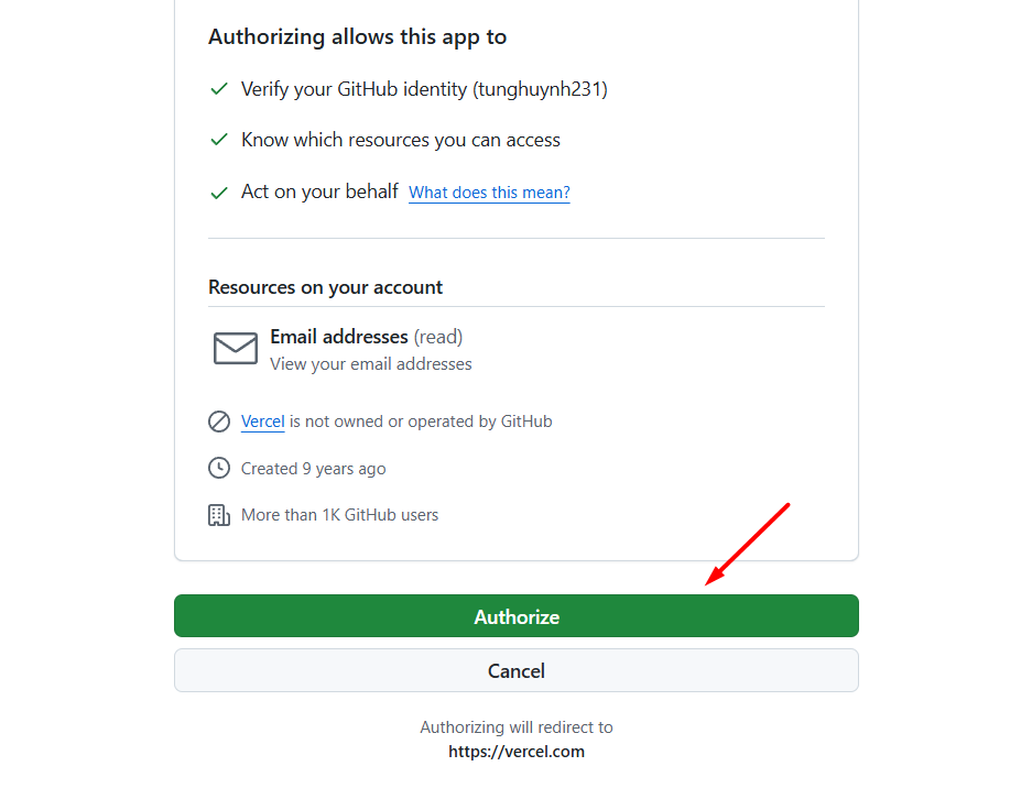 Hướng dẫn cách dùng Cursor AI deploy website lên Vercel 25 Cách 3: Deploy qua GitHub và Vercel Dashboard, không cần dùng dòng lệnh