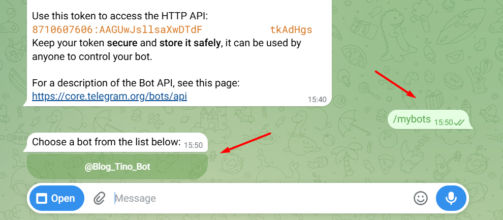 Hướng dẫn tạo bot Telegram chi tiết A-Z 13 Hoàn thiện hồ sơ bot Telegram