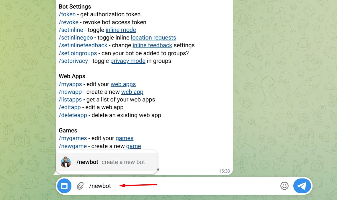 Hướng dẫn tạo bot Telegram chi tiết A-Z 5 Cách tạo bot Telegram bằng BotFather