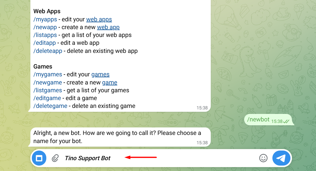 Hướng dẫn tạo bot Telegram chi tiết A-Z 6 Hướng dẫn tạo bot Telegram chi tiết A-Z 1