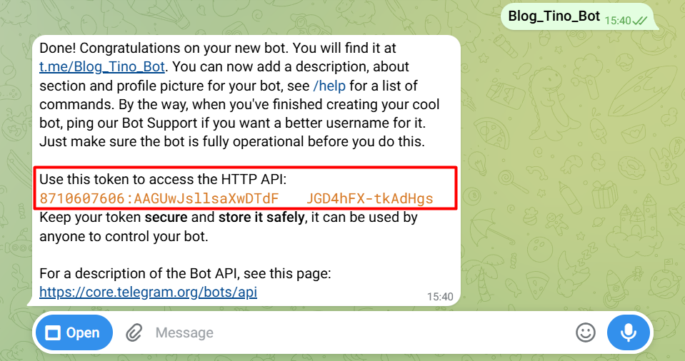 Hướng dẫn tạo bot Telegram chi tiết A-Z 9 Cách tạo bot Telegram bằng BotFather