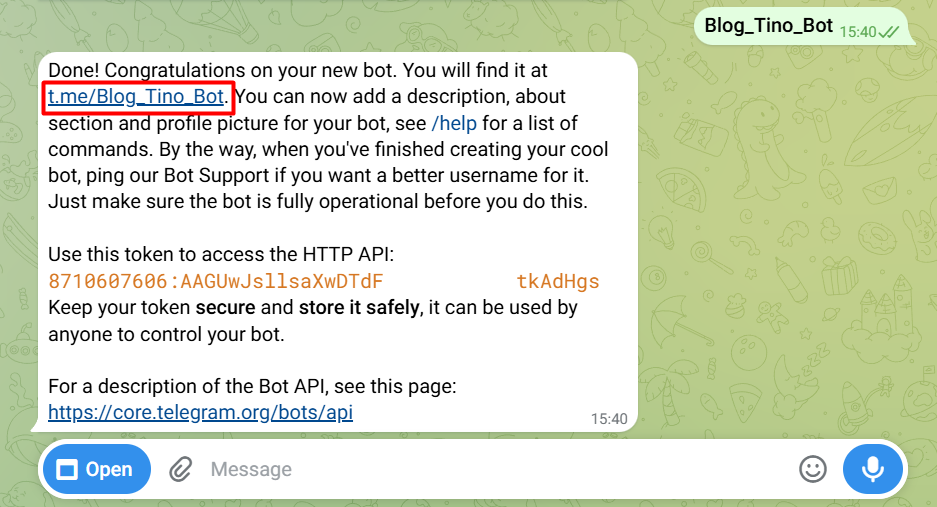 Hướng dẫn tạo bot Telegram chi tiết A-Z 11 Cách tạo bot Telegram bằng BotFather