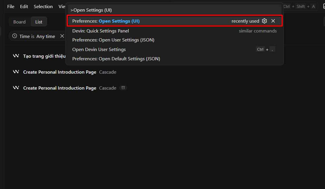 Các bước sử dụng Devin Allowlist