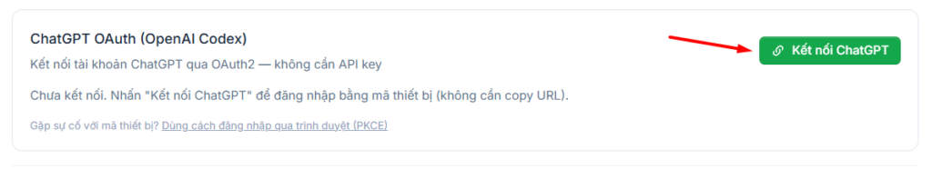 Kết nối ChatGPT OAuth với OpenClaw