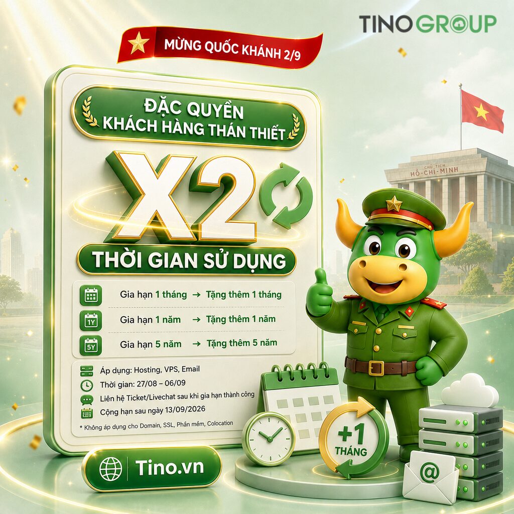 SIÊU KHUYẾN MÃI QUỐC KHÁNH 2/9: RING NGAY ƯU ĐÃI 0Đ, DEAL KHỦNG 50% & X2 THỜI GIAN SỬ DỤNG! 3 CHƯƠNG TRÌNH 3: ĐẶC QUYỀN KHÁCH HÀNG THÂN THIẾT – X2 THỜI GIAN SỬ DỤNG