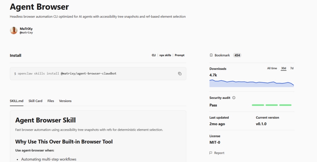 Agent Browser
