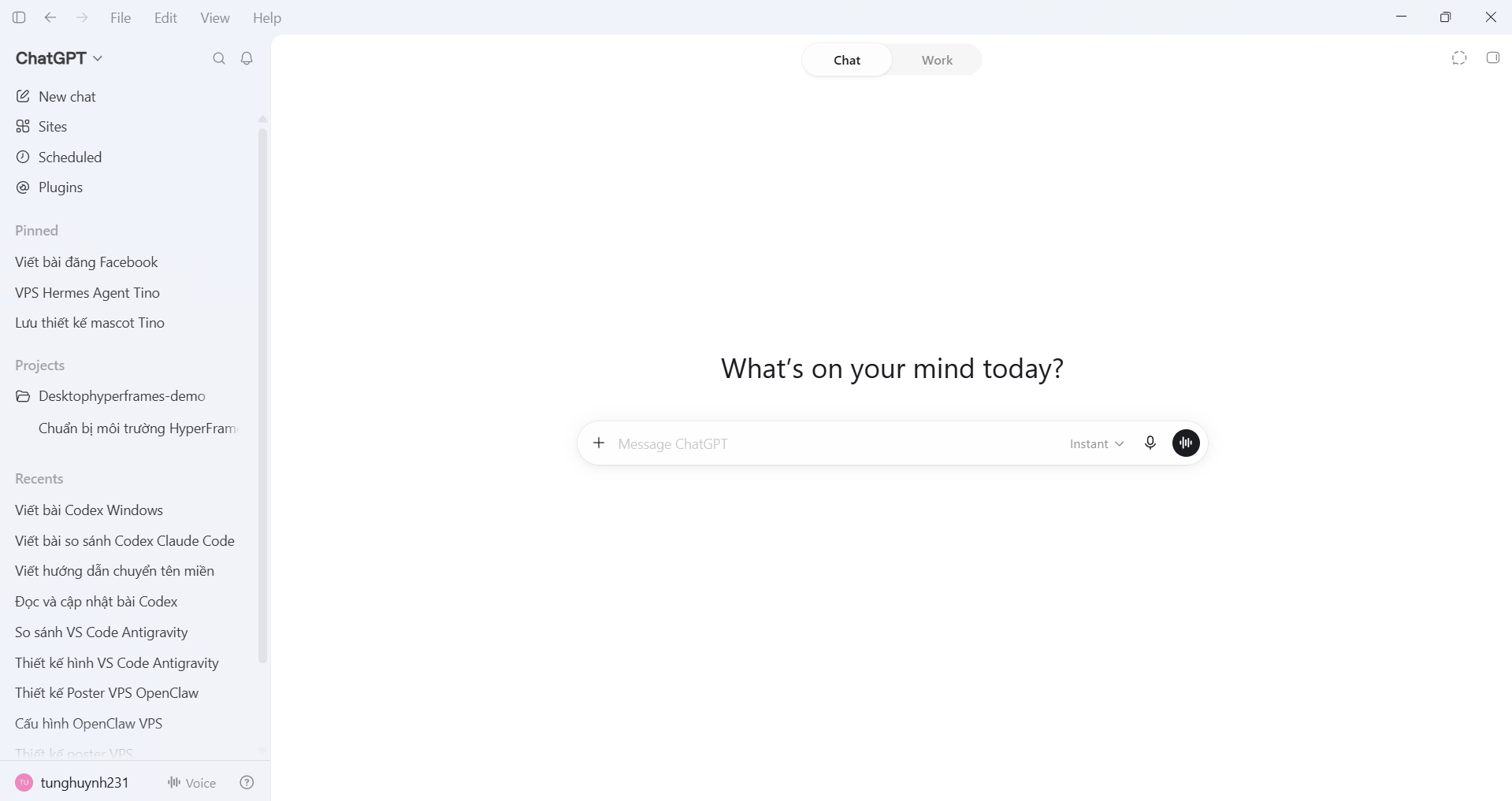 Tải ứng dụng ChatGPT desktop từ OpenAI
