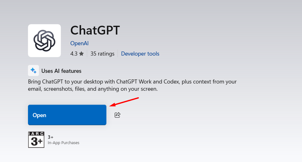 Cài đặt qua Microsoft Store