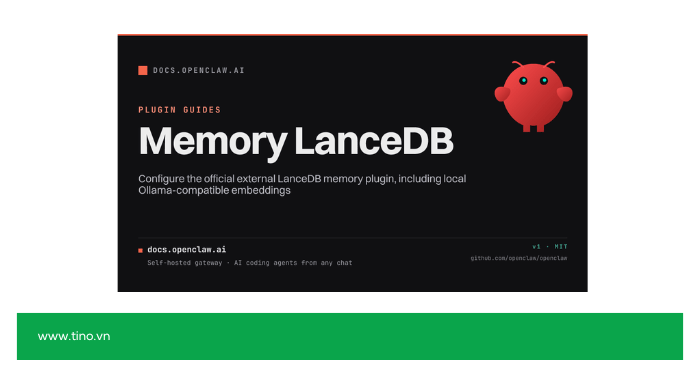 Memory LanceDB – Plugin bộ nhớ dài hạn cho OpenClaw