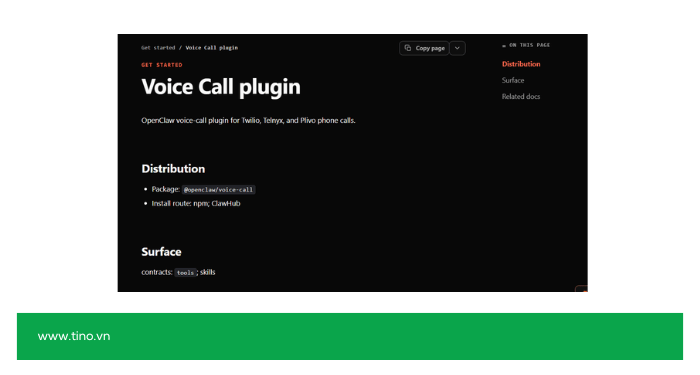 Voice Call – Plugin gọi điện và hội thoại bằng giọng nói