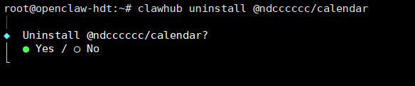 Hướng dẫn cài đặt và sử dụng ClawHub CLI trên OpenClaw 18 Gỡ skill khỏi OpenClaw