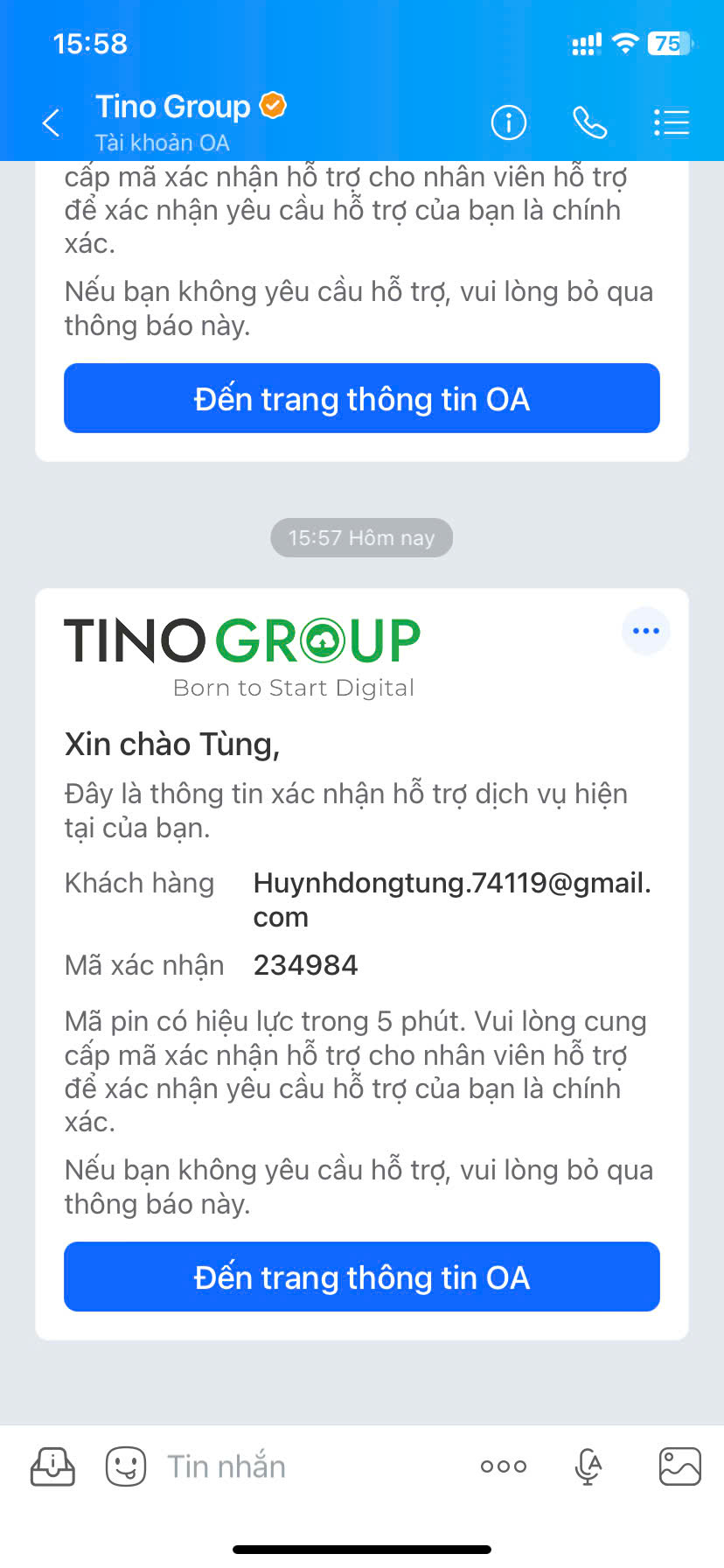 Hướng dẫn cách tạo Landing Page miễn phí với Ông Bụt AI A-Z 8 Cung cấp thông tin để đăng ký tên miền