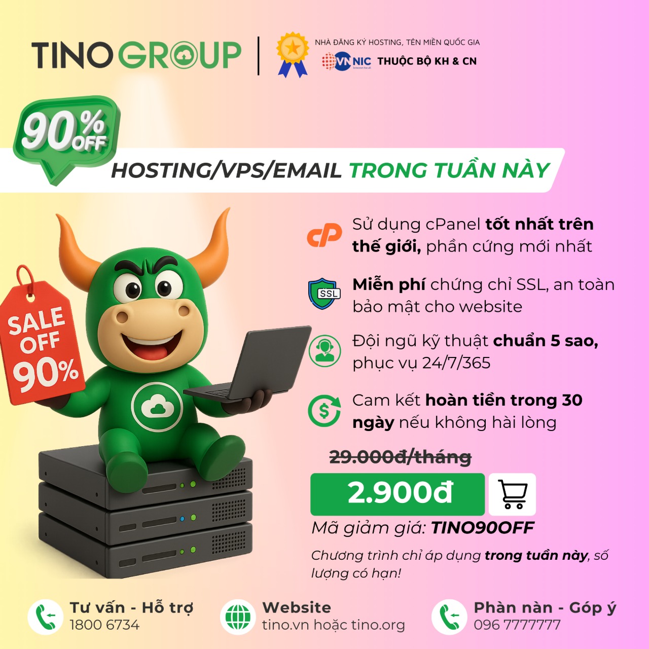 TINO 90% OFF